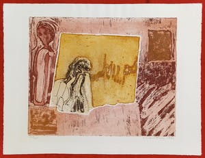Jan Montyn - Interior Cambodga, aquatint ets (kleine oplage) kopen? Bied vanaf 100!