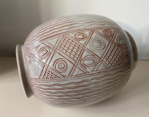 Wim Visser - XL vaas model V7 uitvoering Sphinx kopen? Bied vanaf 1!