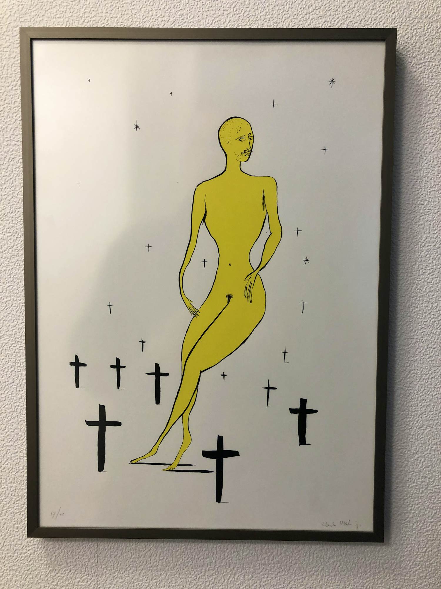 Henk Visch - Litho 1991 kopen? Bied vanaf 95!