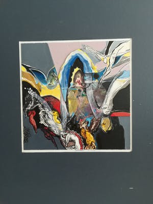 Paul Koning - unicum, originele collage kopen? Bied vanaf 85!