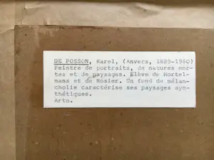 Karel De Posson - Vlaams landschap kopen? Bied vanaf 30!