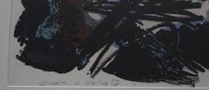 Karel Appel - Ingelijste litho: figuur - 1962 (nieuwe lijst!) kopen? Bied vanaf 1250!