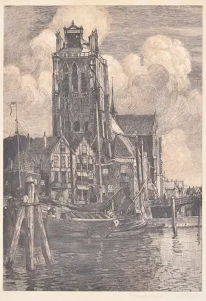 Johannes Graadt van Roggen - Kerk en haven kopen? Bied vanaf 30!