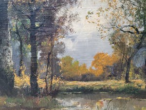 Arnout van Gilst - Boslandschap kopen? Bied vanaf 75!