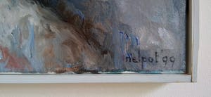 Nel Pot - (1918-2011) 'Na de uitbarsting', schitterend groot werk kopen? Bied vanaf 350!