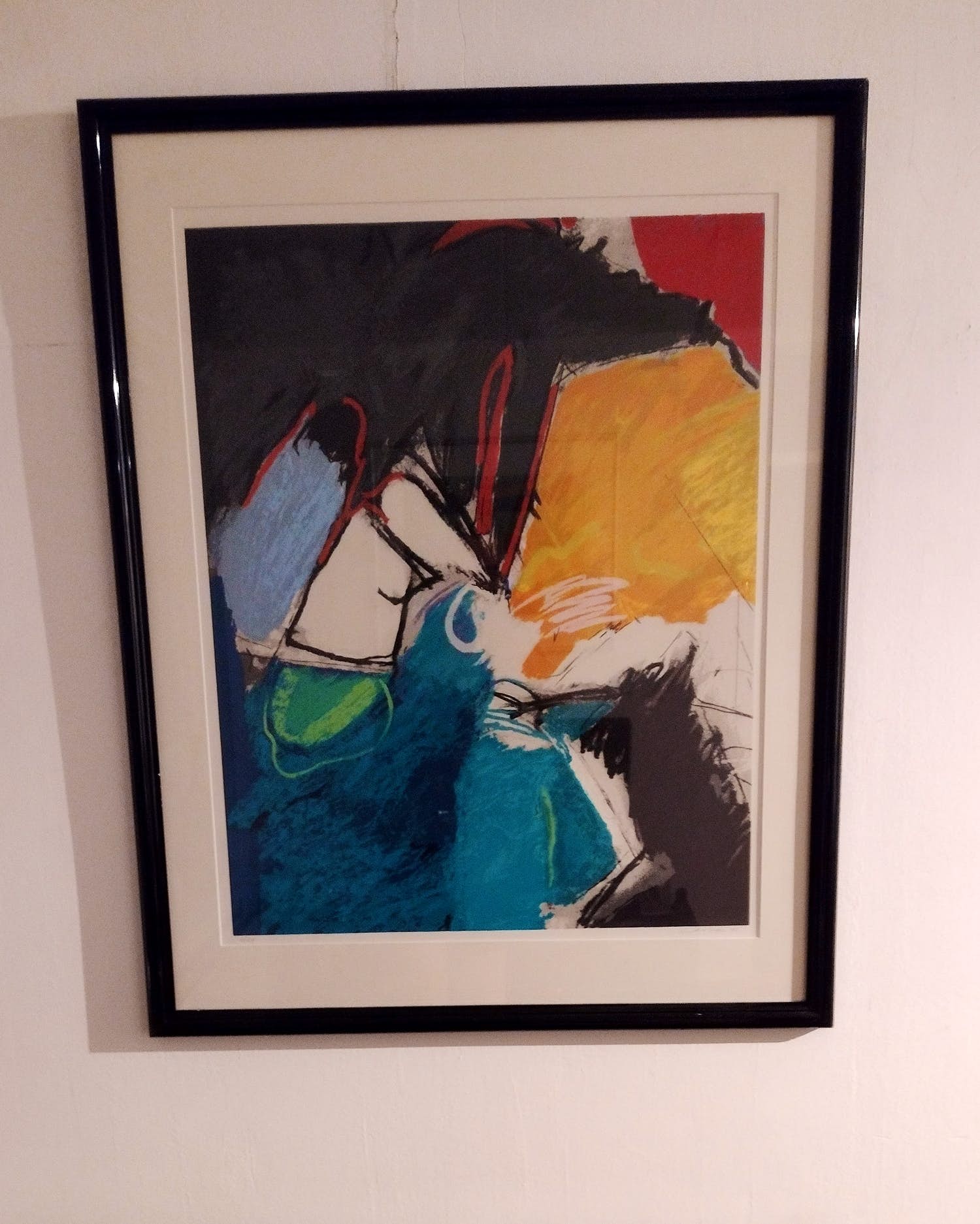 Henk van Vessem - Prachtig abstract werk uit 1992!! kopen? Bied vanaf 90!