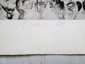 Jiri Anderle - Jiři ANDERLE - Radierung (1968) – handsigniert – (22 x 16 cm) kopen? Bied vanaf 390!