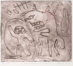 John Lie a Fo - Ets en aquatint, Bezwering van de ... kopen? Bied vanaf 1!