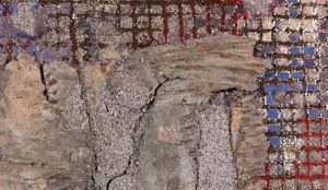 Pompeo Pianezzola - Reliëf van keramiek, Villa Crespi Foglio - Ingelijst kopen? Bied vanaf 500!