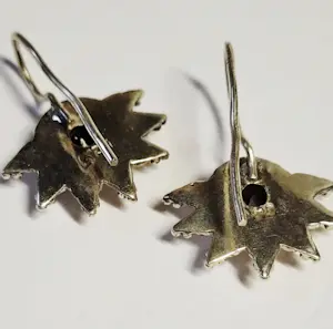 Nieuwe zilveren Oorbellen met gefacetteerde rookkwarts: kopen? Bied vanaf 60!