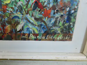 Leonie Bander - Kleurrijke olieverf 'Tropische vogel' kopen? Bied vanaf 250!