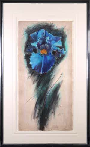 Thomas Aeffner - Gemengde druktechniek, Lily - Ingelijst verkocht voor € 1!