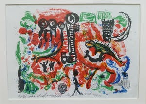 Paul Holsby - kleurenlitho met beperkte oplage kopen? Bied vanaf 35!