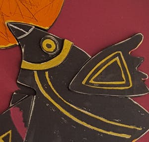 Corneille - Muurreliëf : Zeer zeldzaam Hangesigneerd Beschilderde houten delen kopen? Bied vanaf 550!