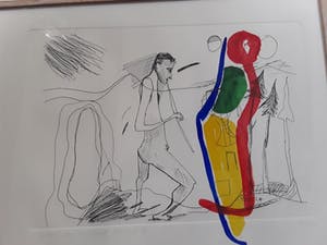 John van 't Slot - Hand ingekleurd,ingel.gesign.20/45 kopen? Bied vanaf 45!