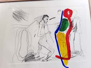 John van 't Slot - Hand ingekleurd,ingel.gesign.20/45 verkocht voor € 45!