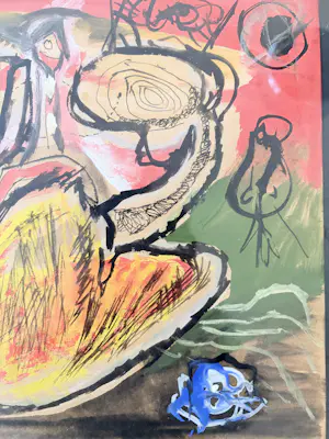 Lucebert - “Vroeg Dierlijk Leven”, signed & dated 1948, mixed media on paper kopen? Bied vanaf 2250!