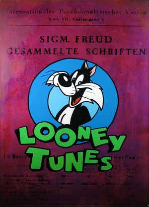 Jan Bollaert - Gemengde techniek op Board, LooneyT/P (Groot) verkocht voor € 100!