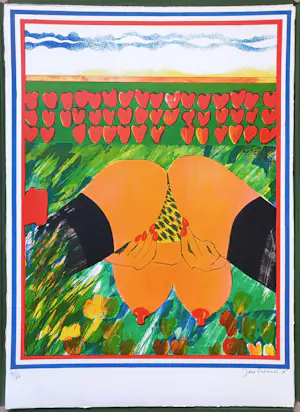 Jan Cremer - Hollandse boerinnen, complete uitgave met 6 litho’s kopen? Bied vanaf 1350!