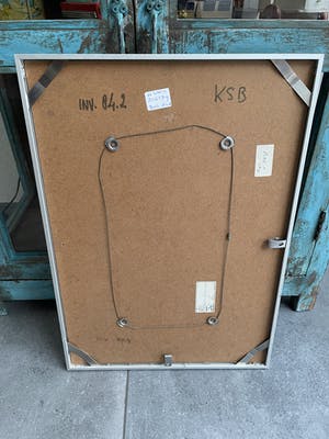 Henk Visch - Ets, De weg... nr. 6 van 25 - Ingelijst kopen? Bied vanaf 40!