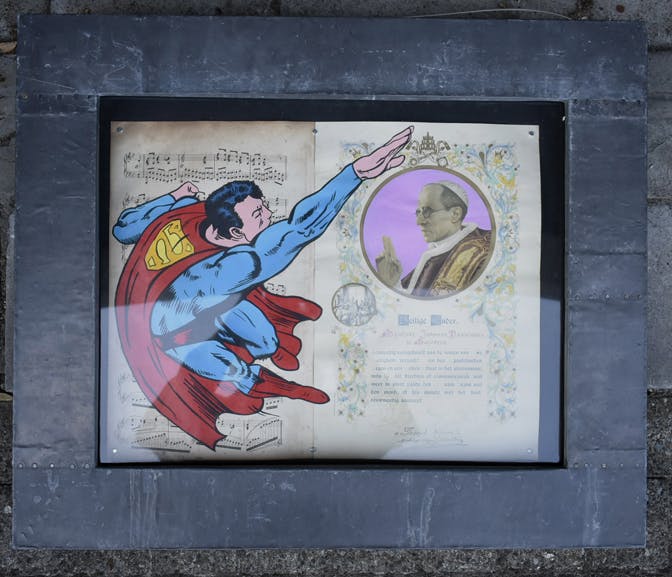 Jan Bollaert - Superman  verkocht voor € 150!