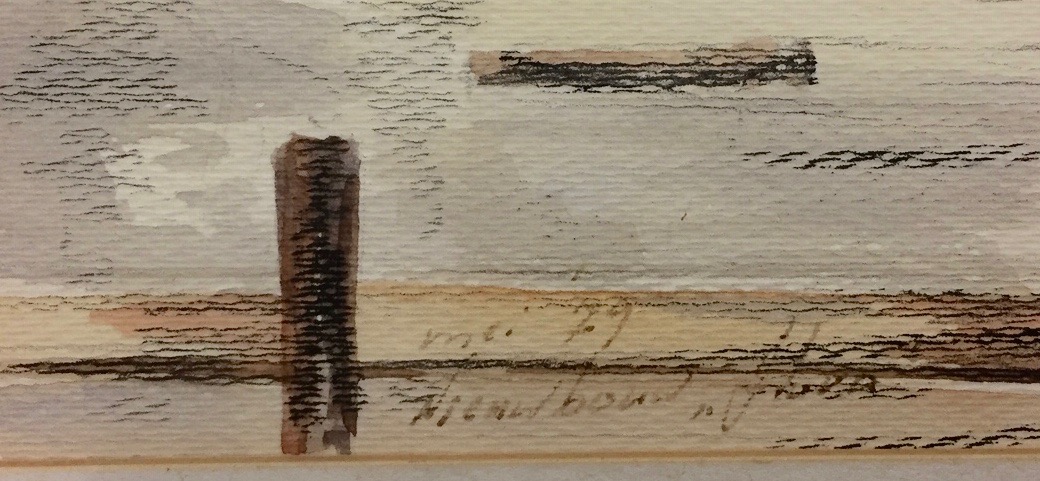 Niet of onleesbaar gesigneerd - Aquarel en krijt, Nieuwbouw - Ingelijst kopen? Bied vanaf 1!