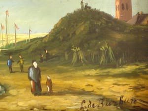 Niet of onleesbaar gesigneerd - Aan de kust. kopen? Bied vanaf 10!