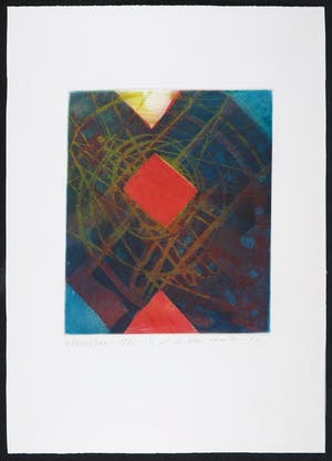 Willibrord Haas - Aquatint, Es ist so schön in mitten kopen? Bied vanaf 35!