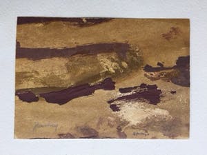 Jan van Heel - Twee geabstraheerde landschappen kopen? Bied vanaf 100!