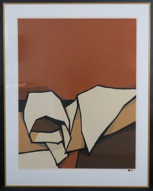 Fon Klement - Gemengde techniek op board (115 x 90 cm), Déploiement (‘Inzet’) – 1977 kopen? Bied vanaf 225!