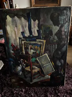 Dook Everse - het atelier van Hen(dri)k Chabot (1894-1949) kopen? Bied vanaf 1500!