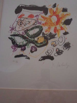 Kees Salentijn - Zeefdruk, geen titel kopen? Bied vanaf 40!