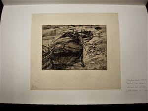 Pieter Dupont - Superieure Ets - winter 1893 - "Amsterdam boten in de Schinkelvaart" kopen? Bied vanaf 56!