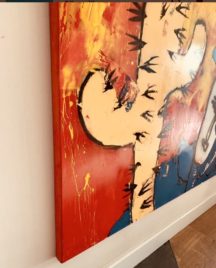 Jack Liemburg - Cactus - ZEER GROOT WERK kopen? Bied vanaf 345!