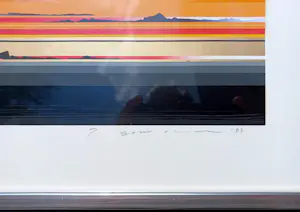 Tetsuro Sawada - Landscape, zeefdruk (netjes ingelijst) kopen? Bied vanaf 20!
