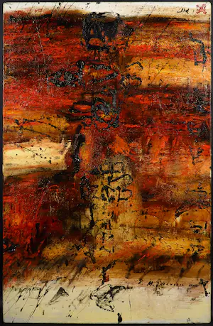 Mariusz Krawczyk - Olieverf op doek, Rites - 11 kopen? Bied vanaf 1!