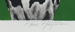 Hans Heijman - Kleurenets, Polderland II - Ingelijst kopen? Bied vanaf 60!