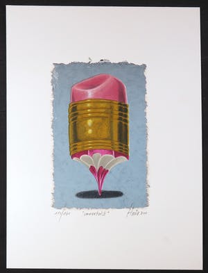 Sharon Amir - Zeefdruk op geschept papier, Immortal II kopen? Bied vanaf 20!