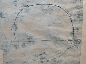 Anton Heyboer - handgesigneerde kleurenets | 'Zonder titel' | 1966 ( VROEGE ETS) kopen? Bied vanaf 1!