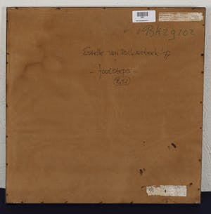 Estella van Bilderbeek - Voetstappen - 1977 - beschilderde sticker op plexiglas, spuitverf en grondverf kopen? Bied vanaf 20!