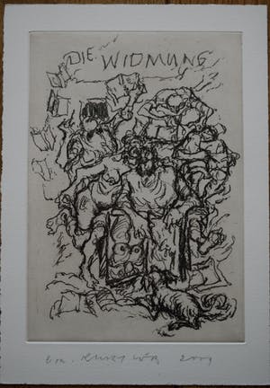 Kurt Lob - Ets - Die Widmung kopen? Bied vanaf 60!