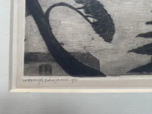 Lodewijk Schelfhout - Droge naald ets ‘Ajaccio’ kopen? Bied vanaf 100!