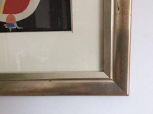 Vasili Kandinsky - La Forme Rouge - DLM nr.147 - ingelijst kopen? Bied vanaf 69!