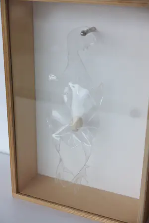 Lisette Verkerk - Mixed Media wandobjecten (3x), Piepkuiken I, II en III kopen? Bied vanaf 100!