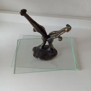 Corry Ammerlaan - Bronzen fotolijst met figuren. kopen? Bied vanaf 20!