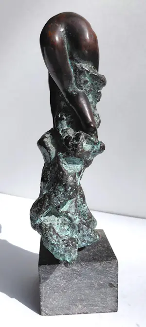 Pepe Gregoire - Middelpunt vliedende kracht, bronzen beeld kopen? Bied vanaf 495!