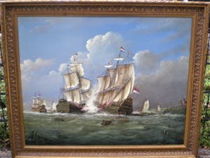 Thomas Heesakkers - Historische Zeeslag kopen? Bied vanaf 775!