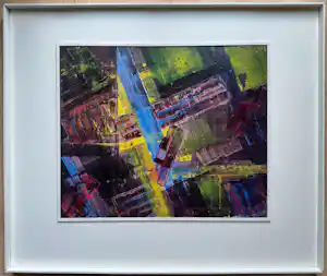 Ernst Vijlbrief - onbekend (abstracte compositie) verkauft für € 85!