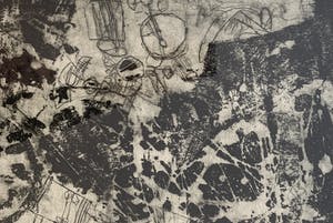 Jan Montyn - ets - titel onbekend - 1962 (ZELDZAAM VROEG WERK) kopen? Bied vanaf 175!