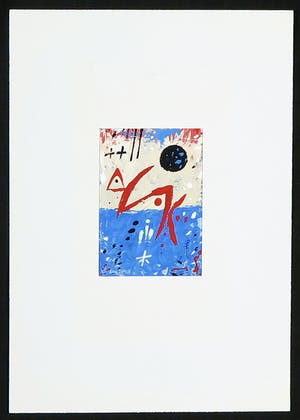 Leon Savelsberg - Gouache op papier, Zonder titel kopen? Bied vanaf 1!